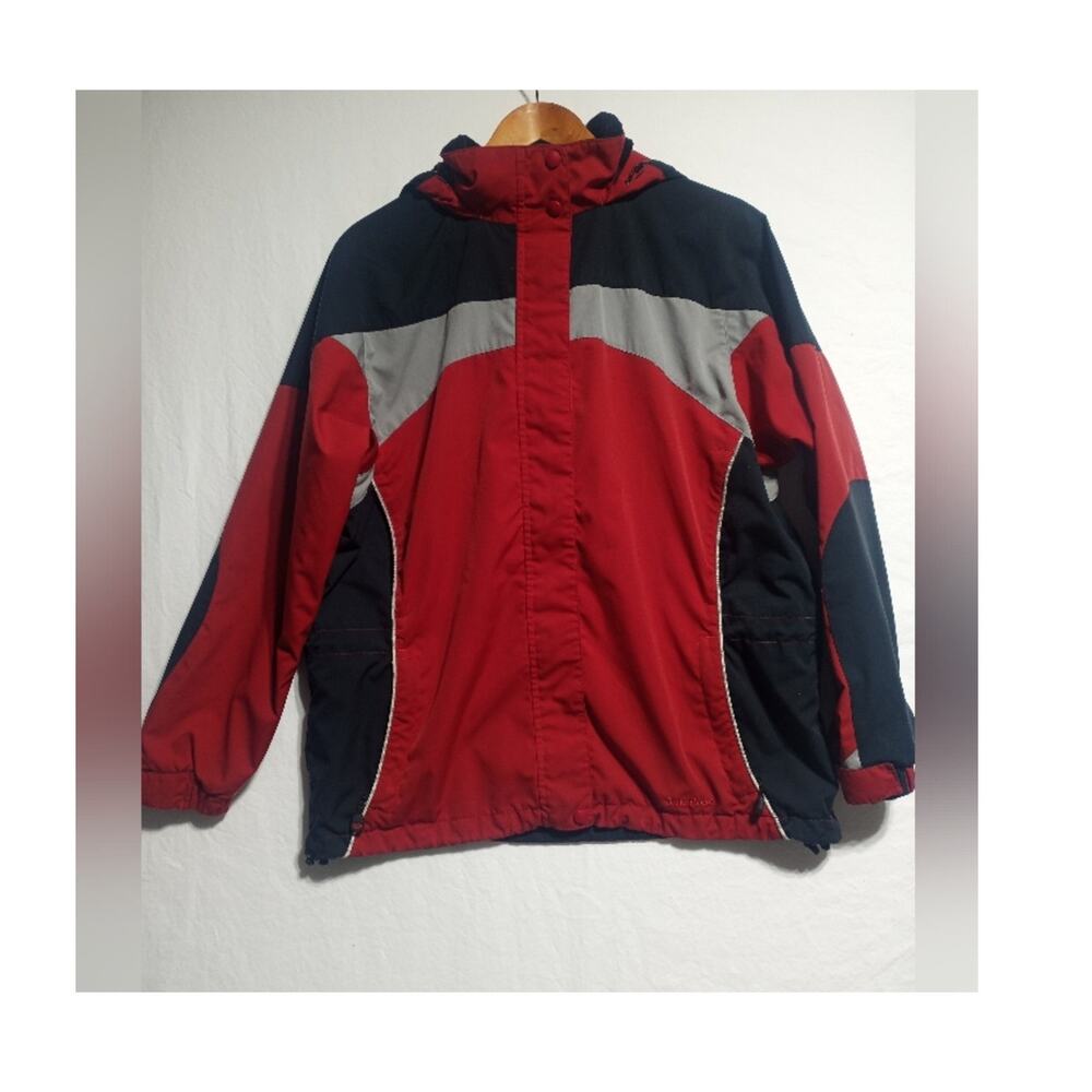 L.L. Bean Woman's Black And Red Jacket Size Medium